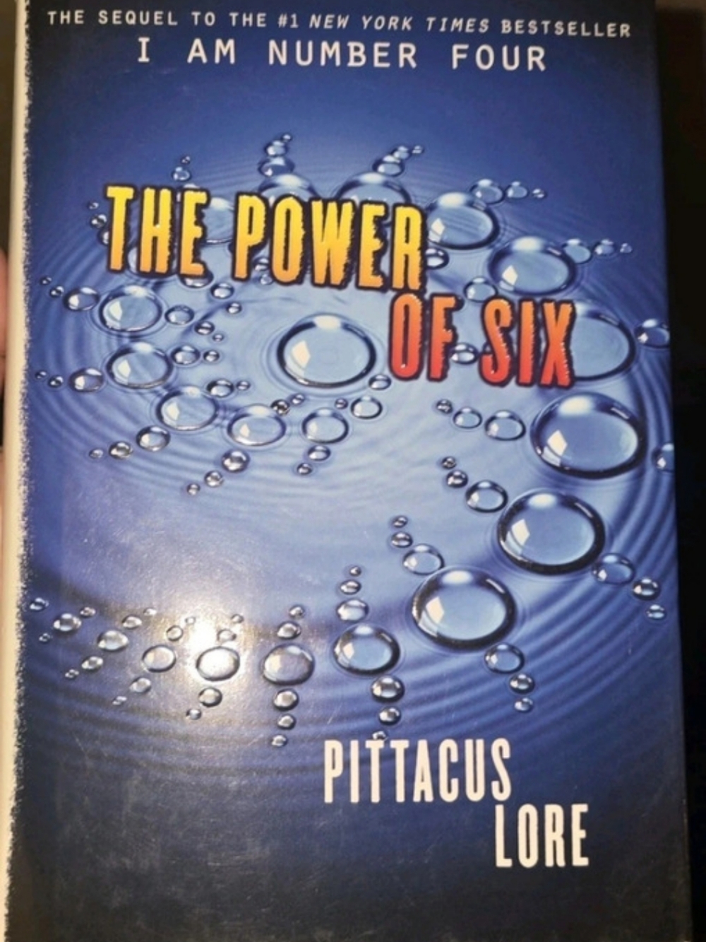 The Power of Six Pittacus Lore First Edition Hardcover 2011 I Am Number Four